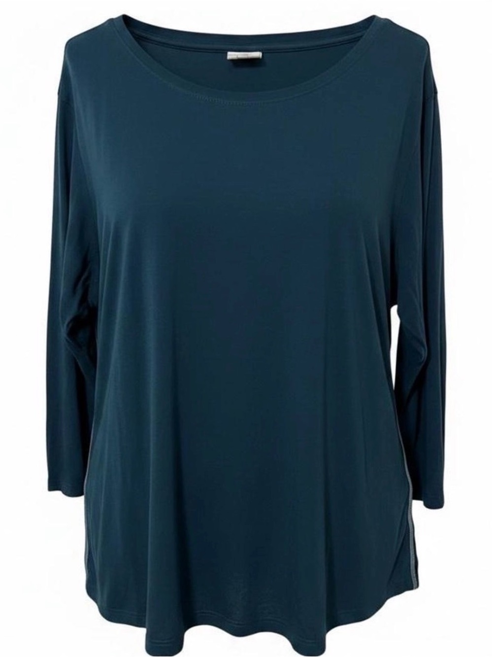 Columbia Women's Teal 3/4 Sleeve Scoop Knit Top Size 3X